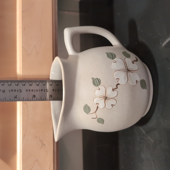 3 pieces Pigeon Forge Pottery classic grey clear inside glaze - Picture 12 of 13